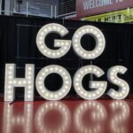 go hogs marquee letters